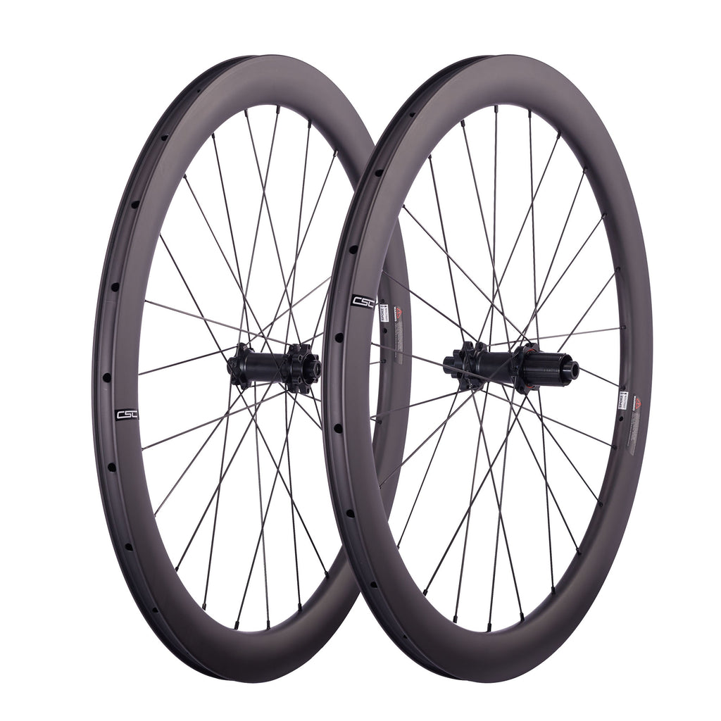 Ruedas de carbono para bicicleta de ciclocross con freno de disco Center Lock o 6 pernos rectos, ancho de 30 mm, llanta Clincher Tubeless de 35 mm/45 mm/50 mm, rodamientos de cerámica, radios Sapim CX-Ray y eje pasante 12x100/12x142 mm.