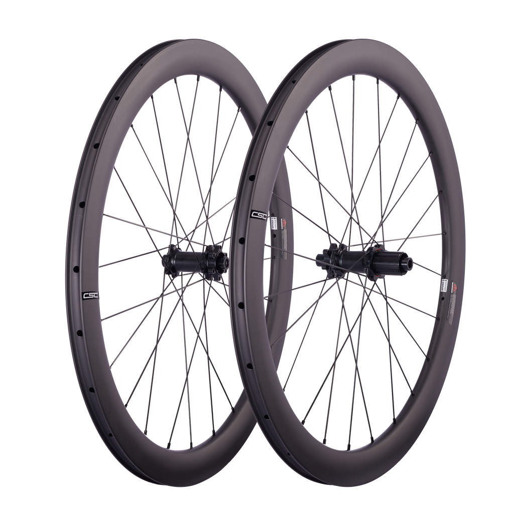 Set di ruote in carbonio con bloccaggio centrale, freni a disco a trazione diretta, larghezza 30 mm, copertoncino/tubeless da 35 mm/45 mm/50 mm, mozzo con cuscinetti in ceramica, 1423 raggi, perno passante 12x100/12x142 mm.