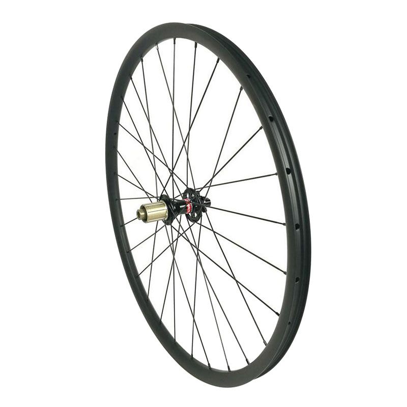 29er Chinese Tubeless Carbon MTB Wheelset 30mm width Asymmetric 15x100 TA or QR or 15X110 Boost Option 1450g
