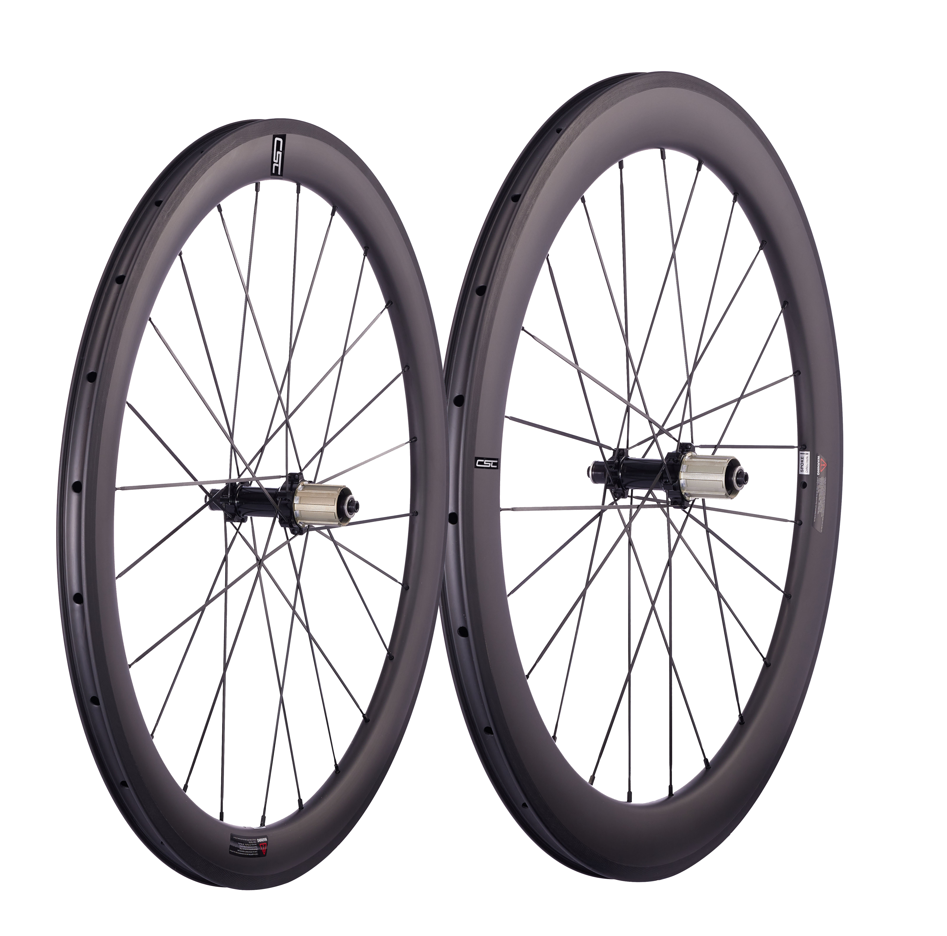 Europe Inventory CSC Carbon bike wheelset 25mm Wide U Shape 38mm 50mm 60mm Tubeless Carbon Bicyle Road Wheels AS511SB FS522SB Straight Pull hub Pillar 1432 Spokes