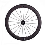 CSC 38mm 50mm 60mm 88mm Clincher Tubeless Carbon Fiber Track bike wheels Flip Flop Bicycle wheelset 25mm rim Width V Brake