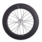 CSC 38mm 50mm 60mm 88mm Clincher Tubeless Carbon Fiber Track bike wheels Flip Flop Bicycle wheelset 25mm rim Width V Brake