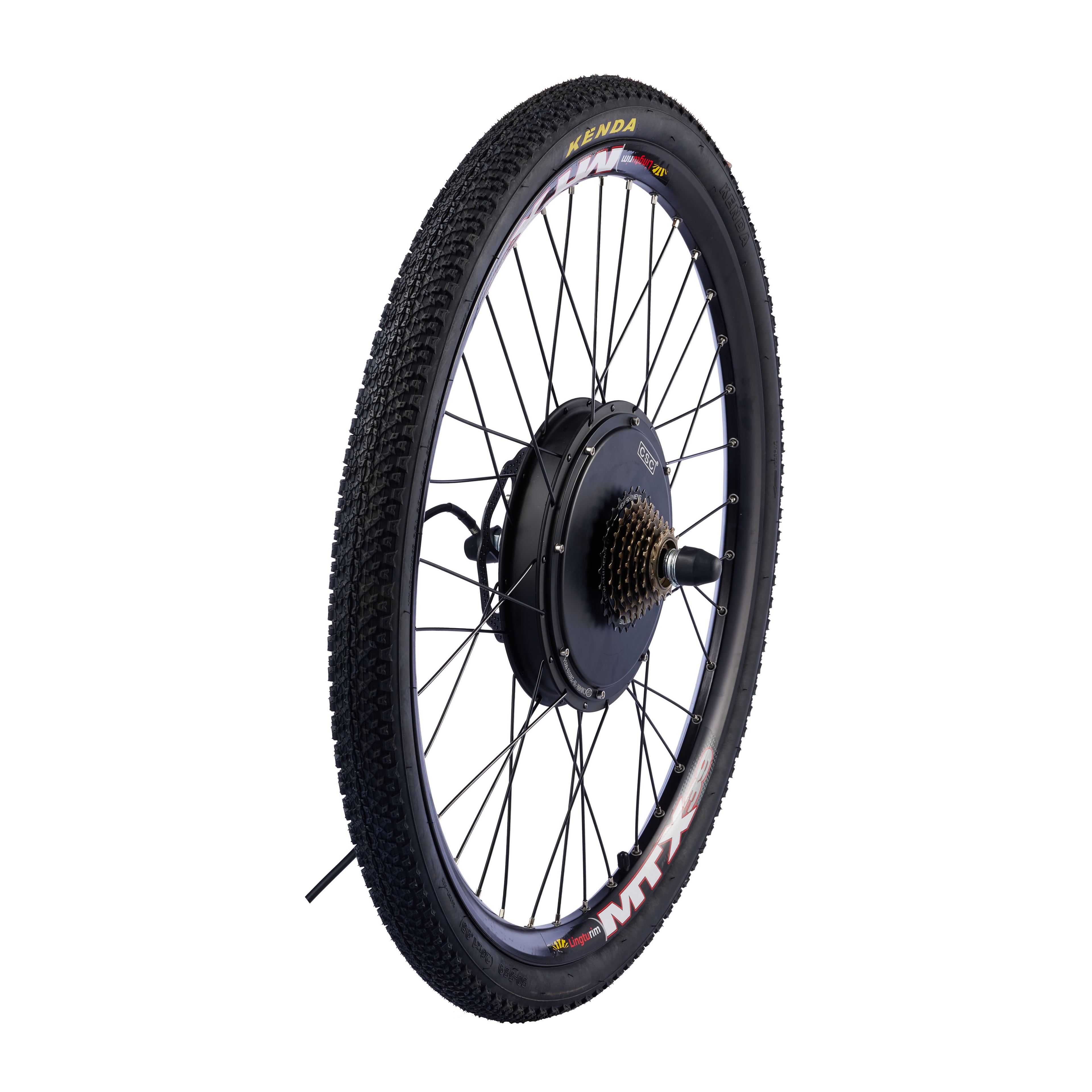 Kit de Conversión para Bicicleta Eléctrica MTX RIM para Ruedas de 20, 24, 26, 27.5, 29 Pulgadas y 700C, Motor de Buje Delantero o Trasero para Bicicleta eBIKE 36V 48V.