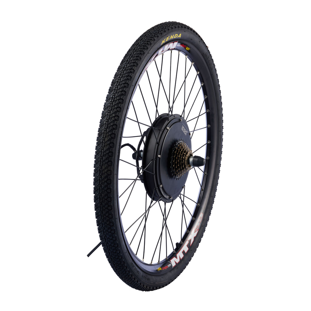 Envío desde Stock del Reino Unido Kit de Conversión para Bicicleta Eléctrica MTX 26" 27.5" 29" 48V 1000W 1500W Rueda de Motor Trasera para Ebike con Batería