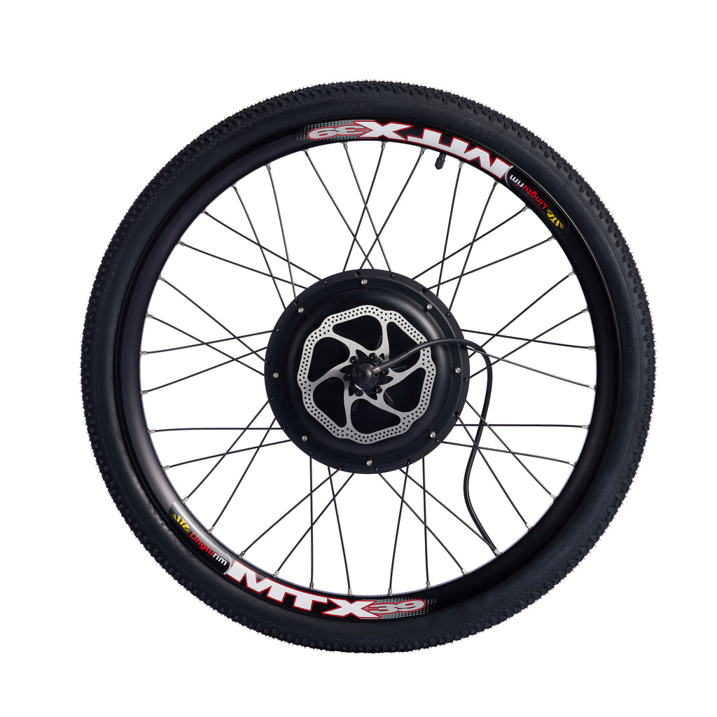 Ship From Spain Stock MTX 26" 27.5" 29" 48V 1000W 1500W Electric Bike Conversion Kit With 48V 18A lithium Battery