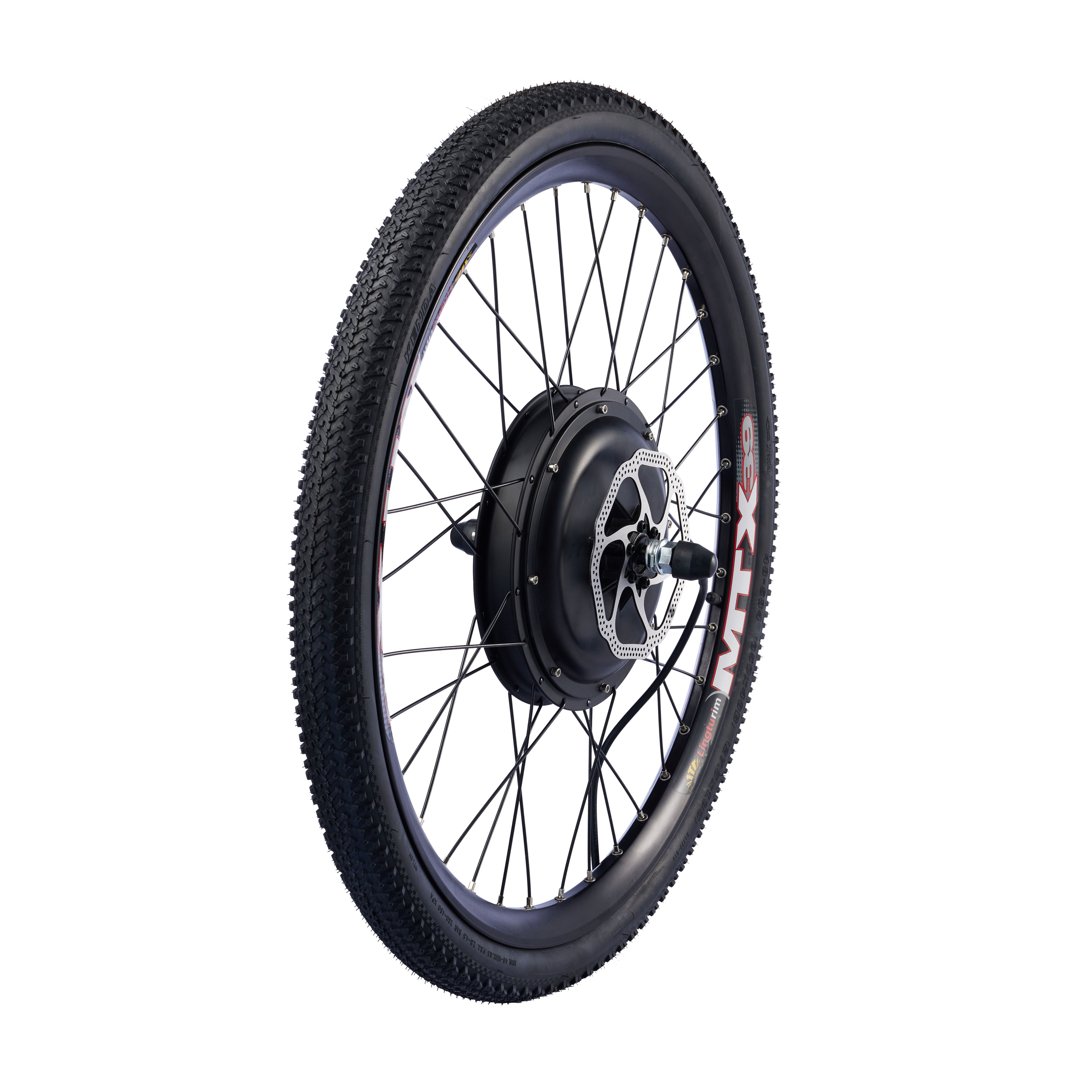 Ship From Spain Stock MTX 26" 27.5" 29" 48V 1000W 1500W Electric Bike Conversion Kit With 48V 18A lithium Battery