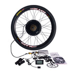 Envío desde Stock del Reino Unido Kit de Conversión para Bicicleta Eléctrica MTX 26" 27.5" 29" 48V 1000W 1500W Rueda de Motor Trasera para Ebike con Batería