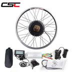 Kit de Conversion pour Vélo Électrique 20-29 Pouces 700C eBIKE, Moteur de Moyeu Avant/Arrière 36V 48V, Roue de Vélo, Expédition depuis l'Espagne