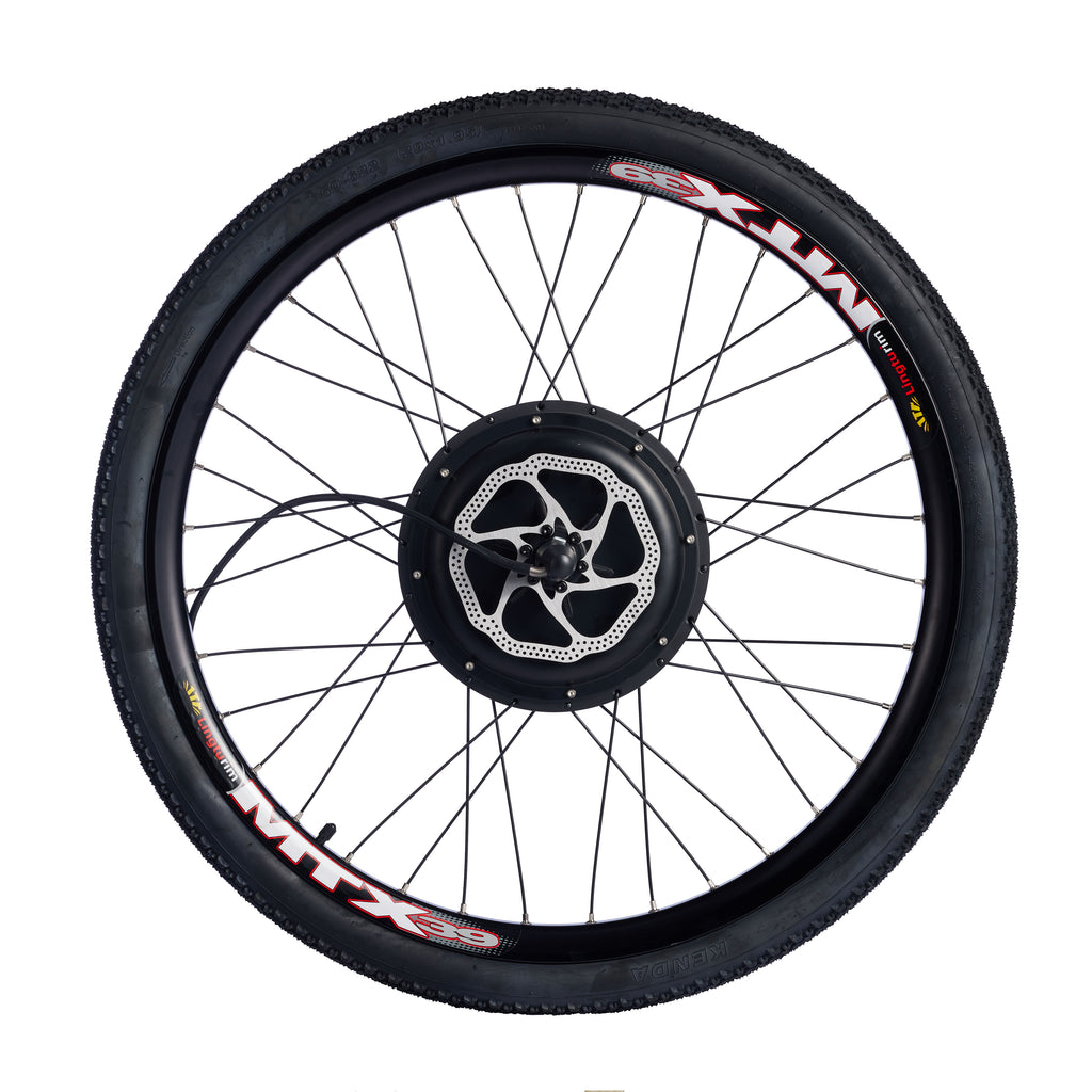 Kit de Conversión para Bicicleta Eléctrica MTX RIM para Ruedas de 20, 24, 26, 27.5, 29 Pulgadas y 700C, Motor de Buje Delantero o Trasero para Bicicleta eBIKE 36V 48V.