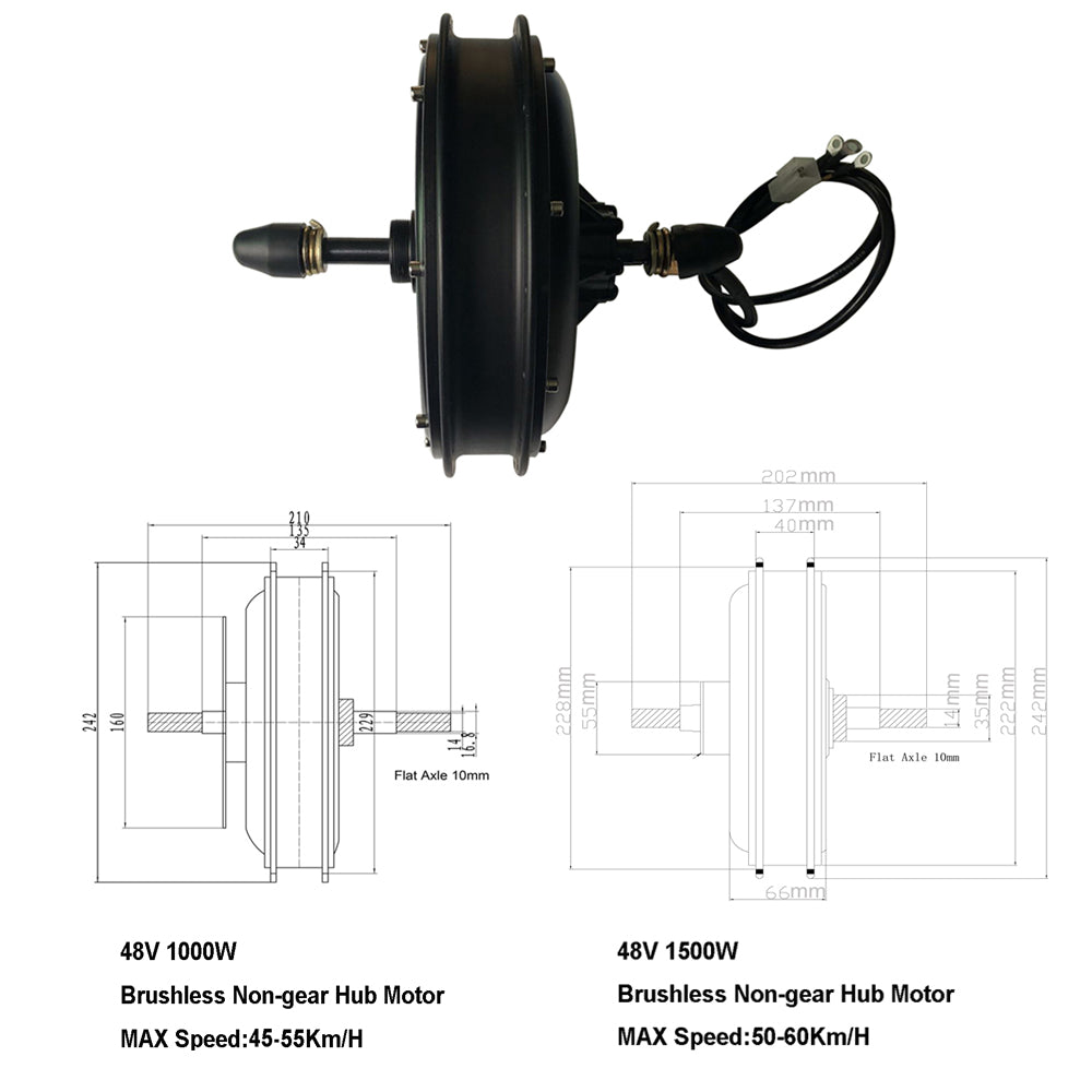 Electric Bike Conversion Kit 20 24 26 27.5 29 Inch 700C eBIKE Conversion Kit 36V 48V Front Rear Bicycle Hub Motor Wheel