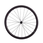 Set di ruote in carbonio con bloccaggio centrale, freni a disco a trazione diretta, larghezza 30 mm, copertoncino/tubeless da 35 mm/45 mm/50 mm, mozzo con cuscinetti in ceramica, 1423 raggi, perno passante 12x100/12x142 mm.