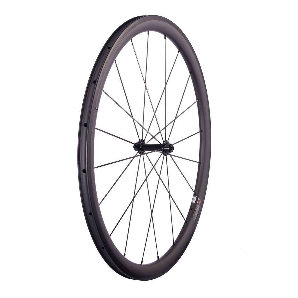 CSC R13 hub Carbon Fiber bike wheelset 25mm Width U Shape 38mm,50mm Clincher Tubeless carbon road bicycle wheels V brake