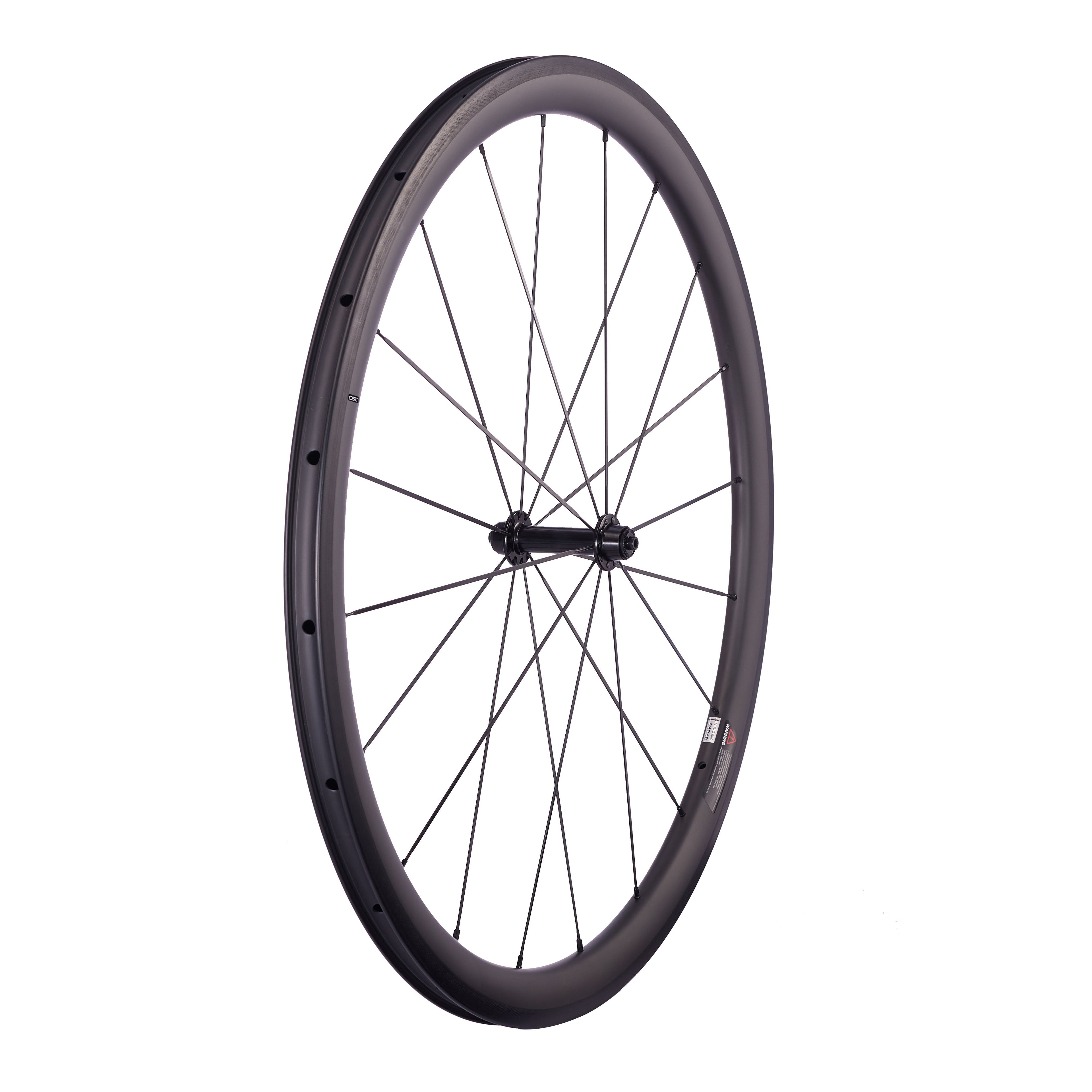 CSC R13 hub Carbon Fiber bike wheelset 25mm Width U Shape 38mm,50mm Clincher Tubeless carbon road bicycle wheels V brake