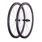 1280g  Carbon Fiber Disc Brake Bicycle Wheelset – 54T Ratchet System – 38/40/50/58mm Depth – Tubeless-Ready – Center-Lock Mount – Carbon Wheelset (This listing is for the Front Wheel / Rear Wheel only)