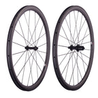 CSC R13 hub Carbon Fiber bike wheelset 25mm Width U Shape 38mm,50mm Clincher Tubeless carbon road bicycle wheels V brake