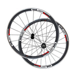 Free Shipping 23mm Width 38mm Clincher Carbon Bicycle Road Wheels Aluminium Braking Surface Powerway R13 hub