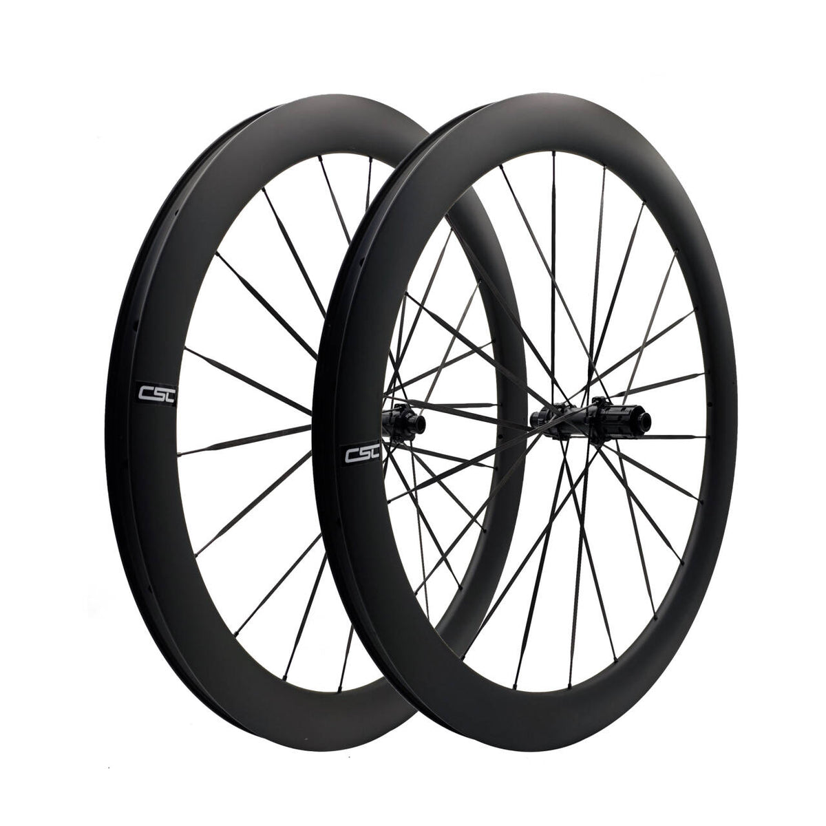 EU Stock | 1150g Carbon Spokes 30mm width 35/40/50mm Tubeless Carbon Wheelset 54T Ratchet Hub For 700C Gravel Bikes