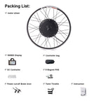 Ship from UK Conversion Kit Cycling Motor 36V 48V 26 27 28 29 inch Electric Bike Kit Free Tax include Battery