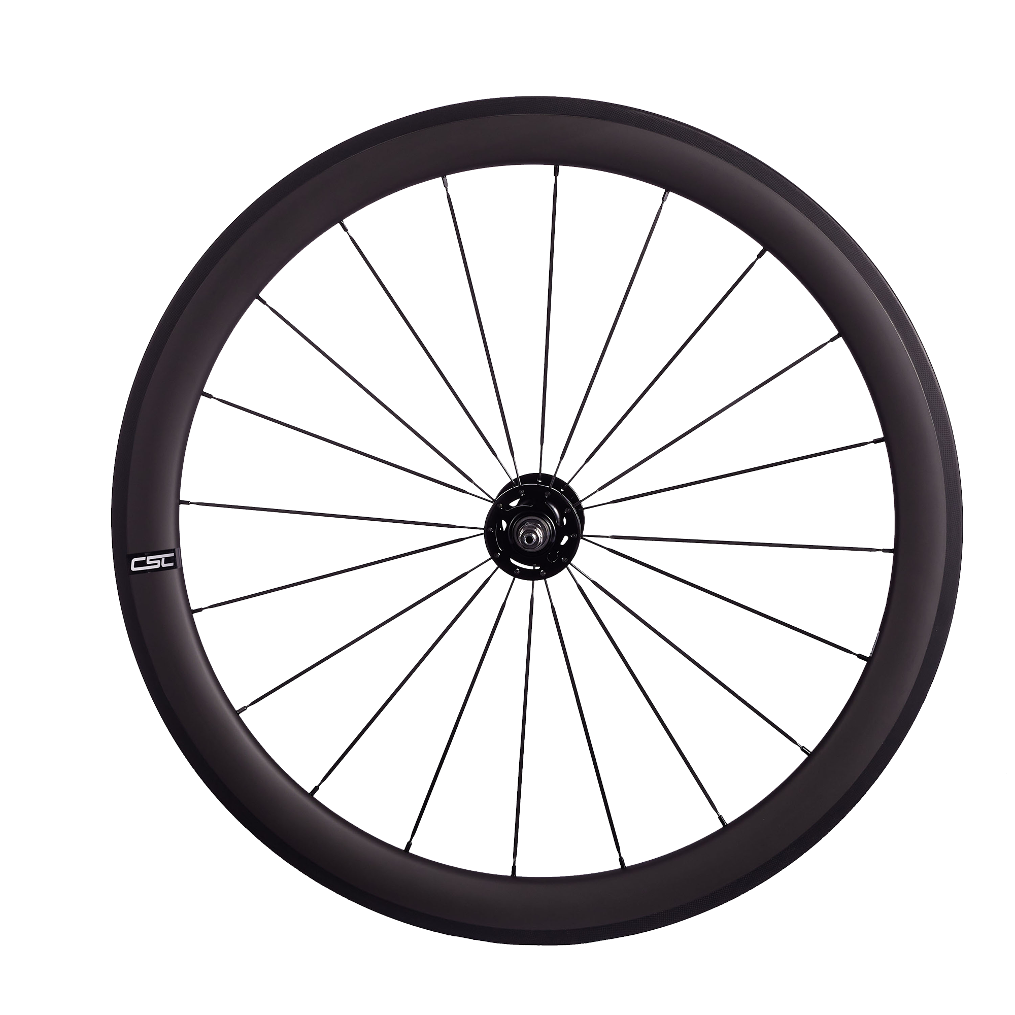 CSC 38mm 50mm 60mm 88mm Clincher Tubeless Carbon Fiber Track bike wheels Flip Flop Bicycle wheelset 25mm rim Width V Brake