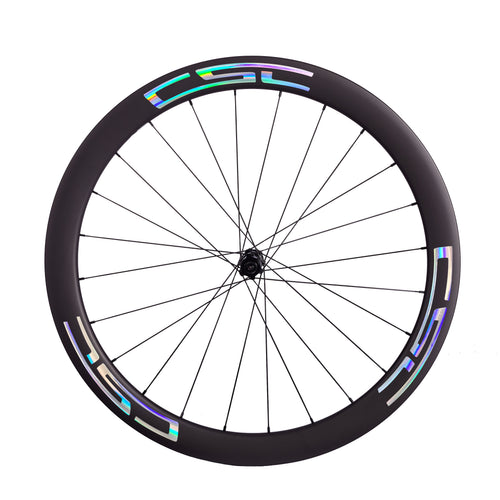 1280g EU Stock Frenos de Disco Ruedas de Bicicleta de Carbono 54T Trinquete 38/40/50/58mm Sin Cámara Center Lock juego de ruedas de bicicleta de carbono