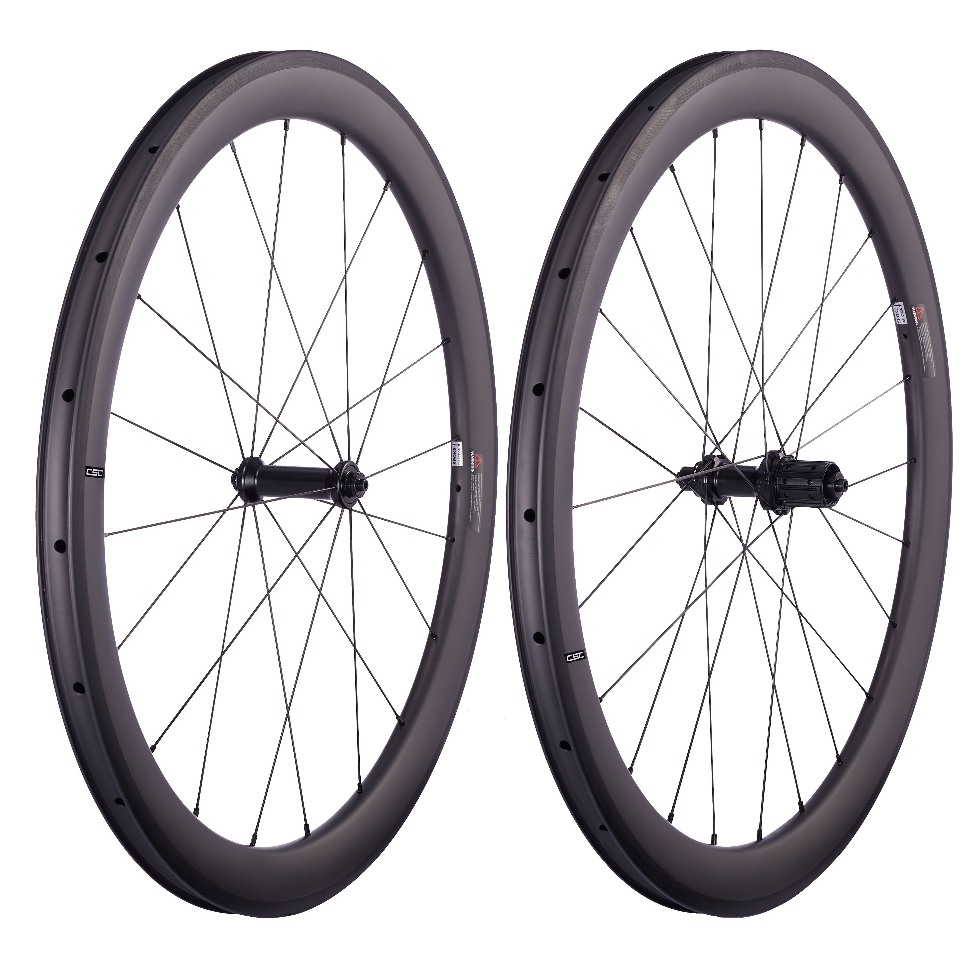 54T Ratchet Hooked V Brake Hub CSC Clincher Tubeless Carbon Fiber Road bike Hooked wheels 38mm 50mm 60mm 88mm Bicycle wheelset 25mm 28mm rim Width