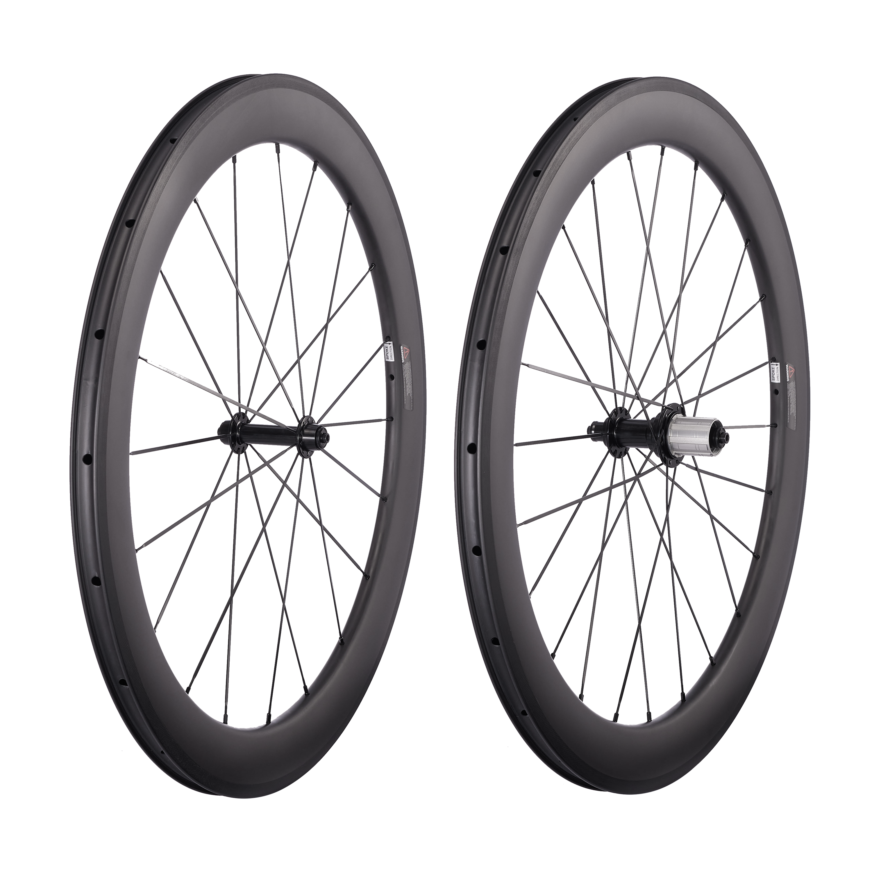 Europe Inventory CSC Carbon bike wheelset 25mm Wide U Shape 38mm 50mm 60mm Tubeless Carbon Bicyle Road Wheels AS511SB FS522SB Straight Pull hub Pillar 1432 Spokes