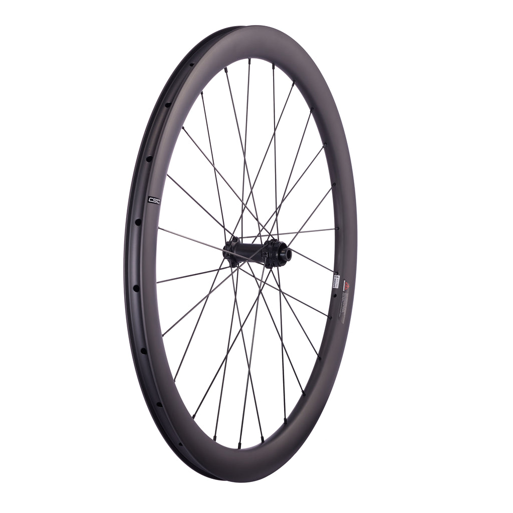 Set di ruote in carbonio con bloccaggio centrale, freni a disco a trazione diretta, larghezza 30 mm, copertoncino/tubeless da 35 mm/45 mm/50 mm, mozzo con cuscinetti in ceramica, 1423 raggi, perno passante 12x100/12x142 mm.