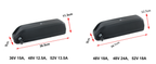 Shipped from a European Warehouse  eBike Battery Pack Electric bicylce battery 36V 48V 18Ah 25Ah 18650 21700 Cells for Bicycle Motor Kit XT60 Port