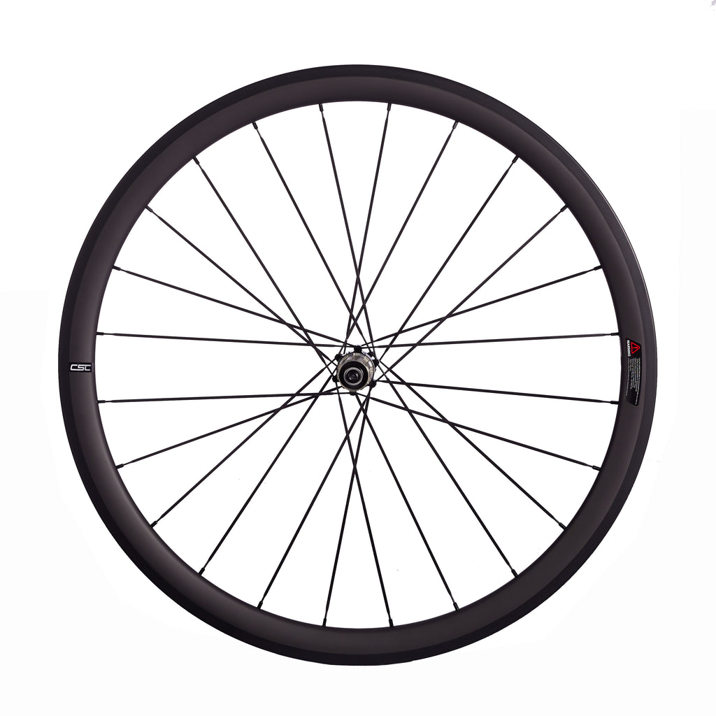 Inventario Europa Juego de Ruedas de Carbono CSC para Bicicleta 25mm Ancho Perfil U 38mm 50mm 60mm Ruedas de Carretera de Carbono sin Cámara AS511SB FS522SB Buje de Tracción Directa Radios Pillar 1432