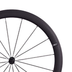 Inventaire Europe Roues de vélo de route en fibre de carbone Hooked CSC R13 moyeu Largeur 25mm Profil en U 38mm, 50mm, 60mm Clincher Tubeless jantes carbone pour freins à patins