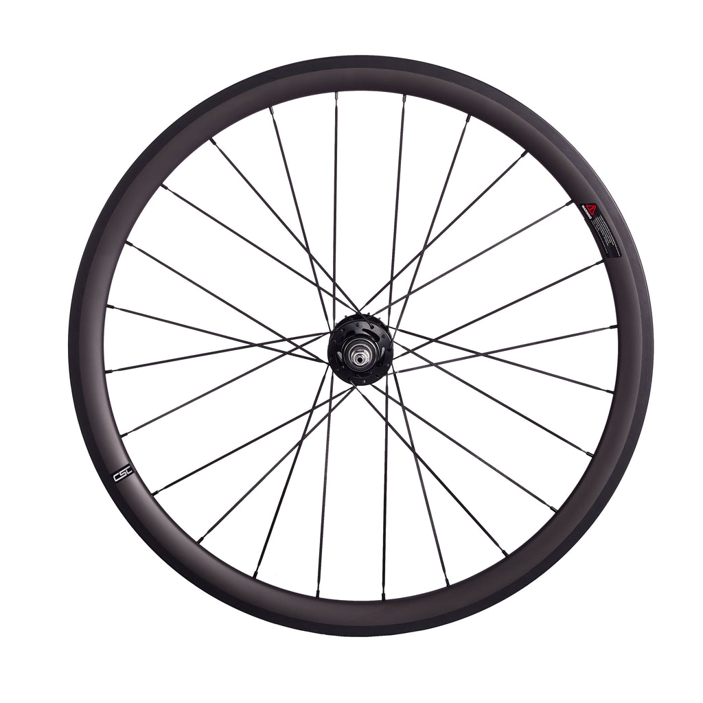 한국에 CSC 38mm 50mm 60mm 88mm 튜브리스 카본 섬유 트랙 자전거 휠 플립 플롭 자전거 휠 세트 25mm 림 너비 v 브레이크