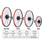 Ship from UK Conversion Kit Cycling Motor 36V 48V 26 27 28 29 inch Electric Bike Kit Free Tax include Battery