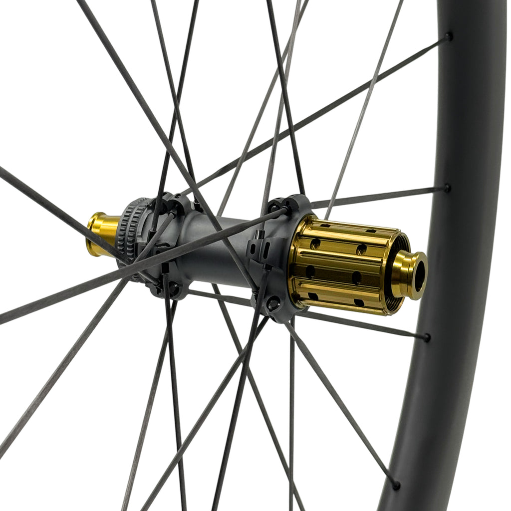 CSC Ultralight 1137g UD Unpainted Surface Ceramic Bearing Disc 45mm Wheels 36T/60T Ratchet 23mm Inner 3.3mm Carbon Spokes Wheels
