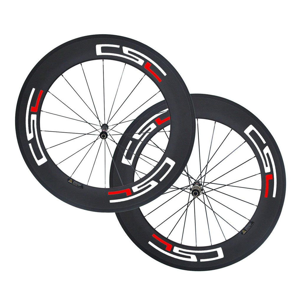 Novatec AS511SB FS522SB Hub Sapim cx Ray 88mm Tubular Clincher Carbon Bike Wheels