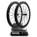 DLR 4.0 carbon fiber spokes, UD matte finish, 1190g, 50mm x 30mm wide hook-type tubeless carbon fiber wheelset with carbon fiber spokes, 54-tooth ratchet hubs and ceramic bearings, suitable for 700C gravel bikes.