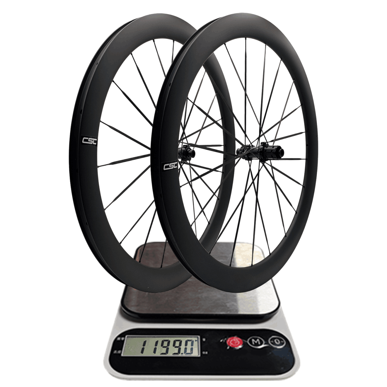 EU Stock | 1150g Carbon Spokes 30mm width 35/40/50mm Tubeless Carbon Wheelset 54T Ratchet Hub For 700C Gravel Bikes
