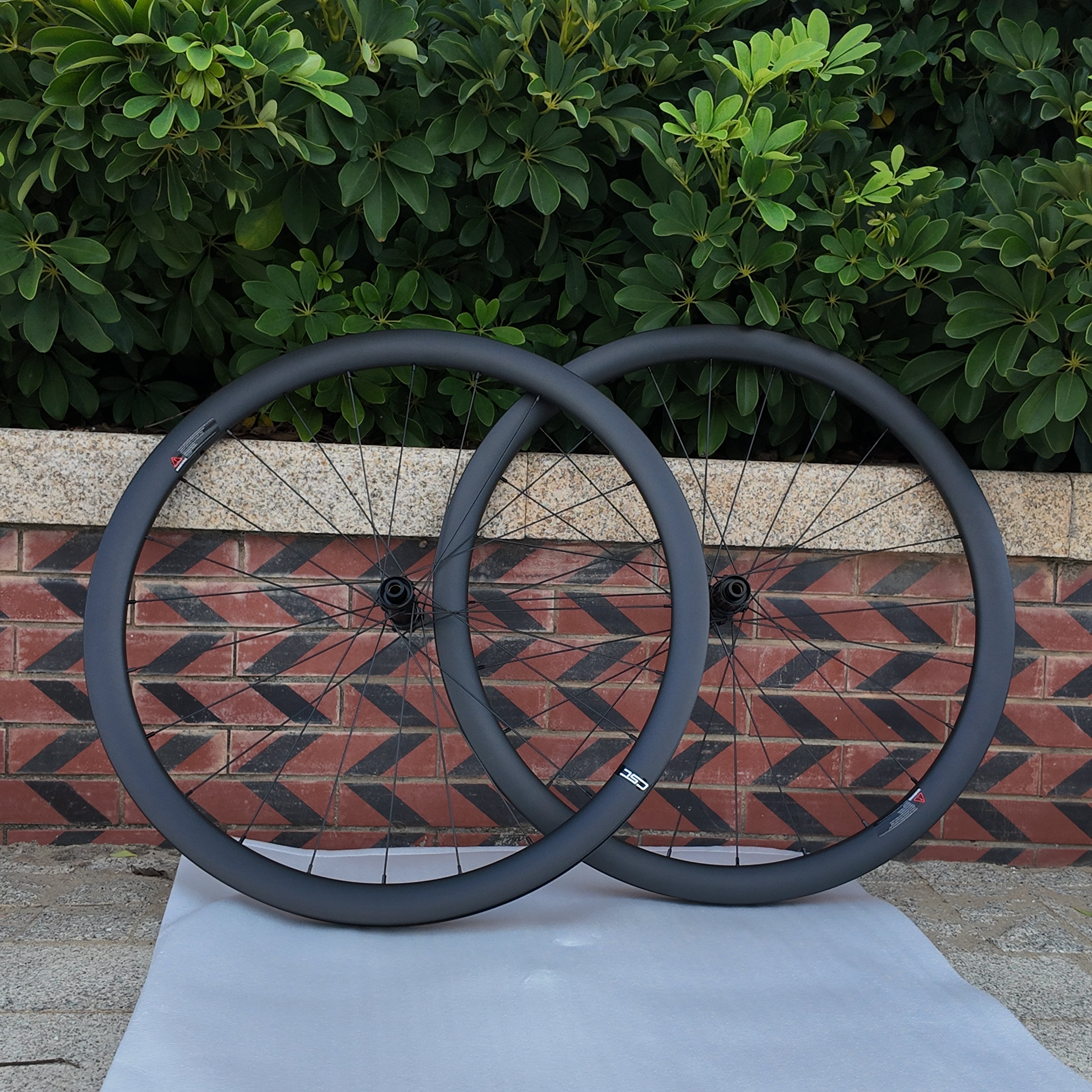 1280g EU Stcok Disc Brake Carbon bicycle Wheels 54T Ratchet 38/40/50/58mm Tubeless Center Lock carbon bike wheelset