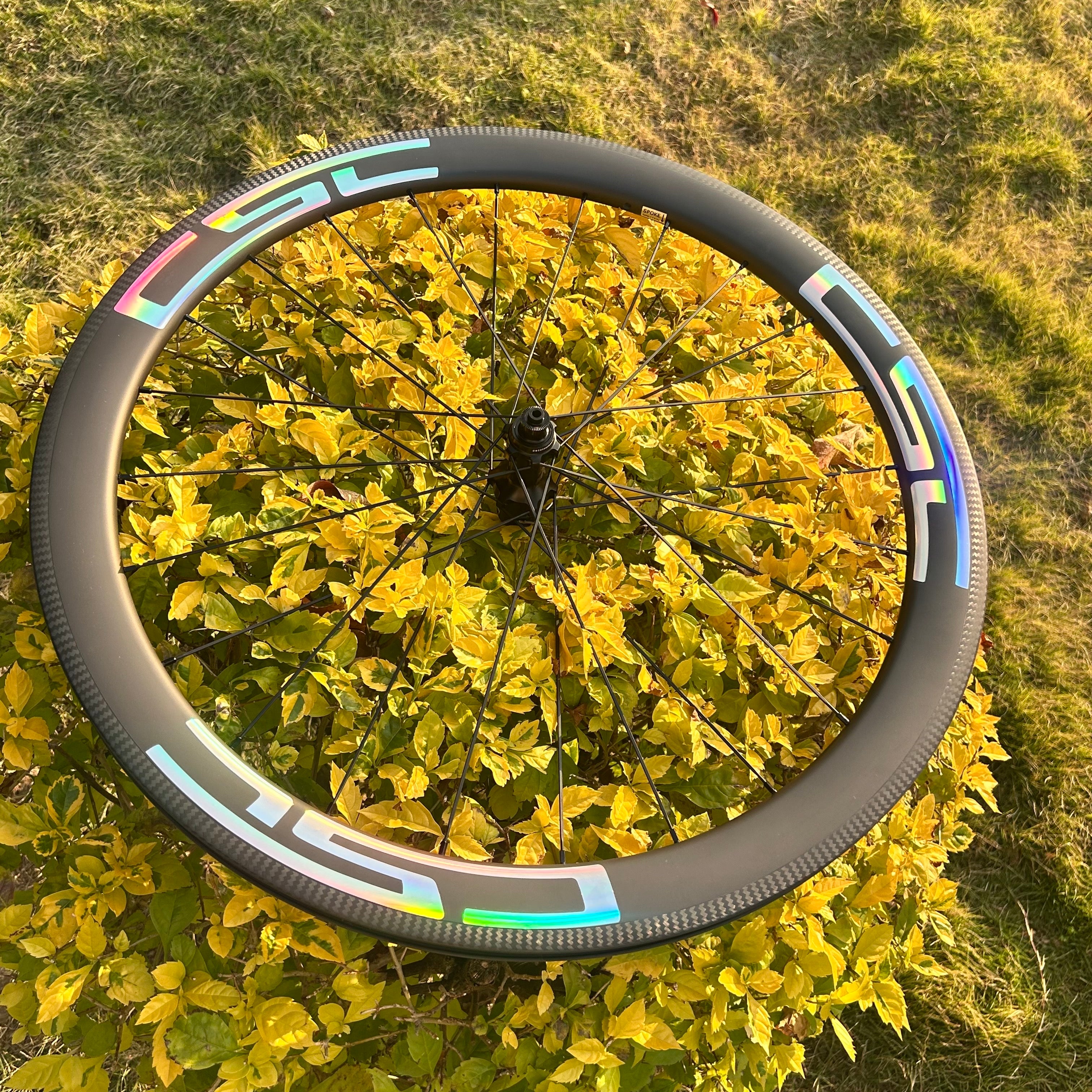 1230g Carbon spokes Rim Brake carbon Fiber wheels 3K brake surface 54T Ratchet V Brake Clincher Tubeless 38mm 50mm Road bike Wheelset