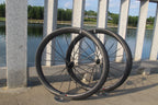 EU Stock | 1150g Carbon Spokes 30mm width 35/40/50mm Tubeless Carbon Wheelset 54T Ratchet Hub For 700C Gravel Bikes