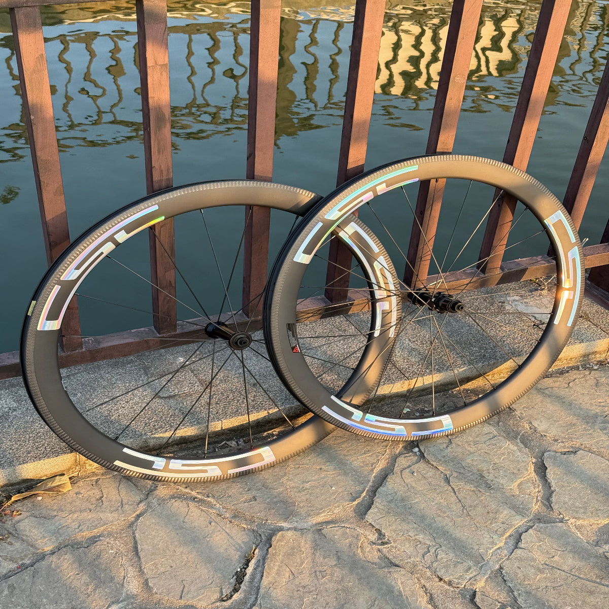 1230g Carbon spokes Rim Brake carbon Fiber wheels 3K brake surface 54T Ratchet V Brake Clincher Tubeless 38mm 50mm Road bike Wheelset
