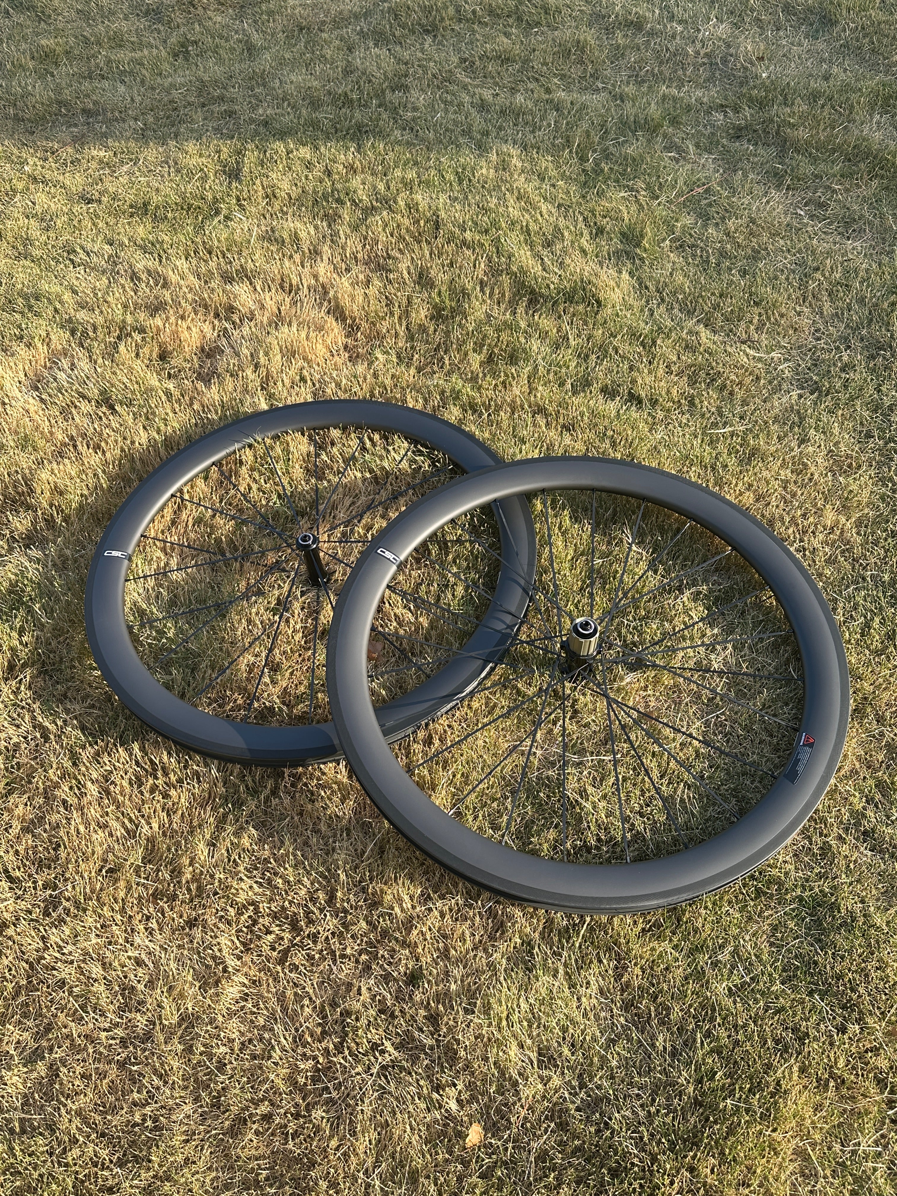 Europe Inventory CSC Carbon bike wheelset 25mm Wide U Shape 38mm 50mm 60mm Tubeless Carbon Bicyle Road Wheels AS511SB FS522SB Straight Pull hub Pillar 1432 Spokes