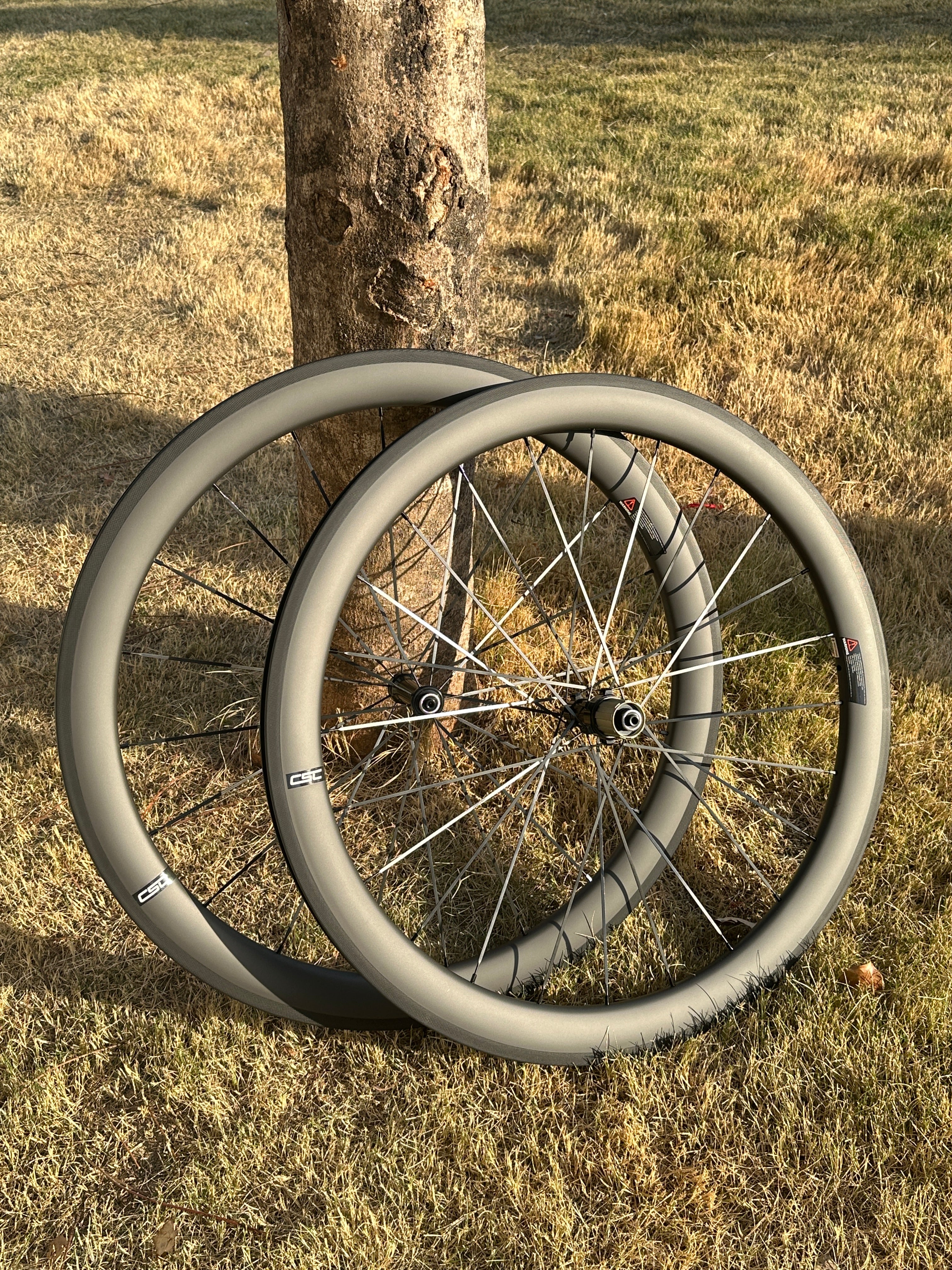 Europe Inventory CSC Carbon bike wheelset 25mm Wide U Shape 38mm 50mm 60mm Tubeless Carbon Bicyle Road Wheels AS511SB FS522SB Straight Pull hub Pillar 1432 Spokes