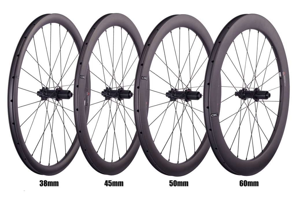 Ruedas de carbono para bicicleta de ciclocross con freno de disco Center Lock o 6 pernos rectos, ancho de 30 mm, llanta Clincher Tubeless de 35 mm/45 mm/50 mm, rodamientos de cerámica, radios Sapim CX-Ray y eje pasante 12x100/12x142 mm.