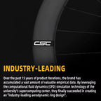 DLR 6.0 UCI 1235g 700C Disc Brake 40/45/50mm Ultralight Gravel Hooked Wheels — 54T Ratchet, 26/29/32mm Internal Rim Width, 3.3mm Carbon Spokes, UD Finish (Front or Rear Wheel Only)