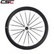DLR 4.0 carbon spokes 1150g 35mm 40mm 50mm Hooked Tubeless Carbon Hooked Wheelset with Carbon Spokes 54T Ratchet Hub & Ceramic Bearings for 700C Gravel Bikes Paintless Carbon finish