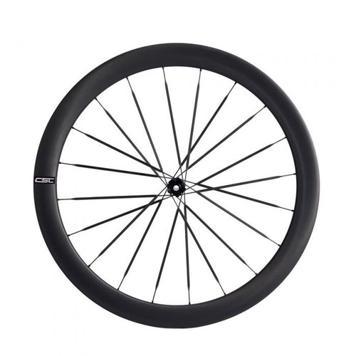 1150g 35mm/40mm/50mm Hooked Tubeless Carbon Wheelset (with Carbon Spokes) — Featuring a 54T Ratchet Hub and Ceramic Bearings. Suitable for 700C Gravel and Road Bikes. Unpainted Carbon Finish. Delivery available to Mallorca, Spain.