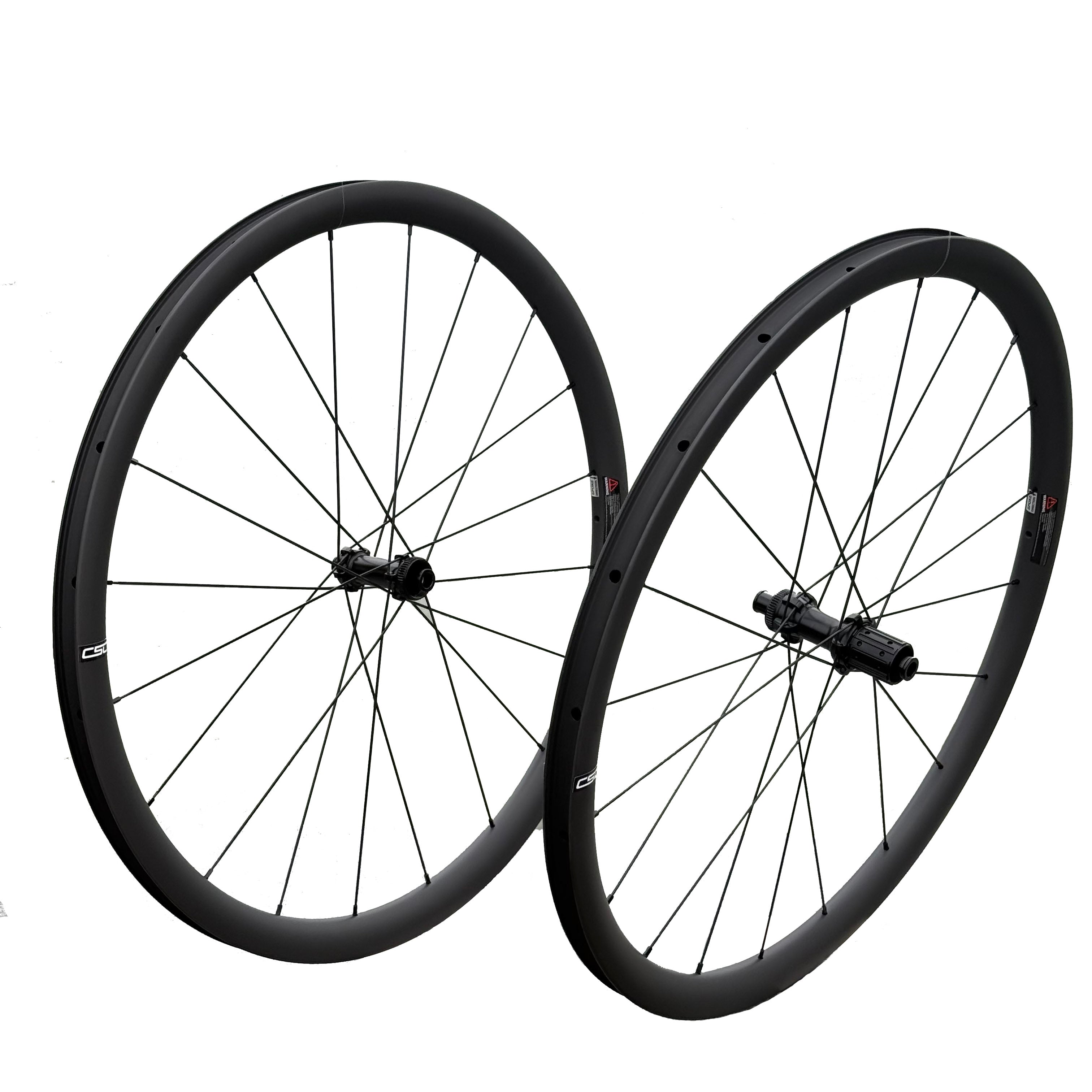 3K Brake Surface CSC Clincher Tubeless Carbon Fiber Road bike wheels 4 Pawls V Brake Hub 38mm 45mm 50mm 55mm 60mm Bicycle wheelset 28mm rim Width